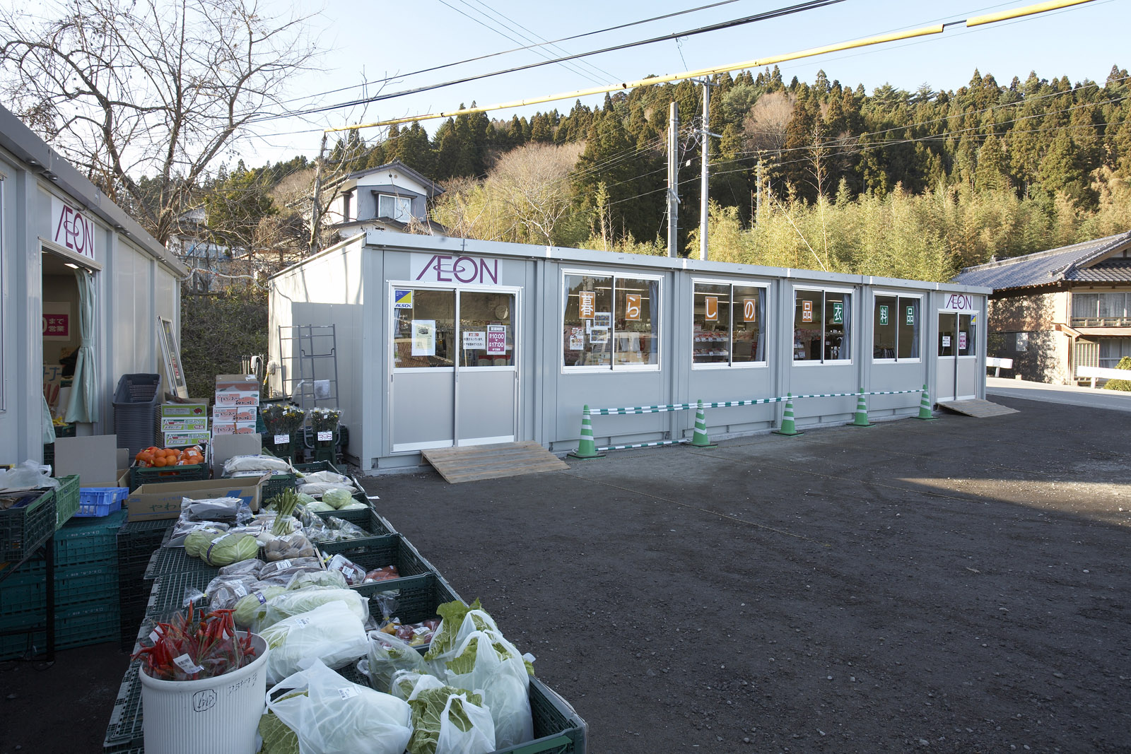 岩手県陸前高田市の100㎡以上（30坪以上）の仮設店舗｜ユニット